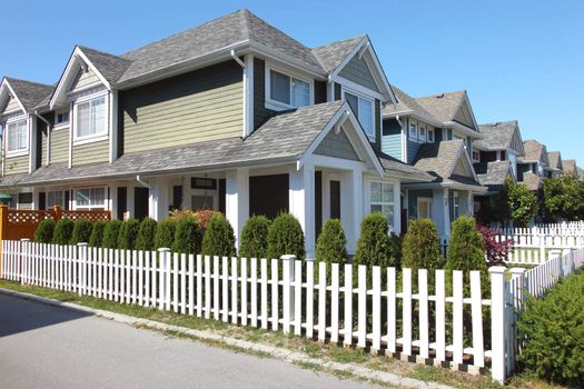 Residential homes architectural design in Richmond BC Canada.