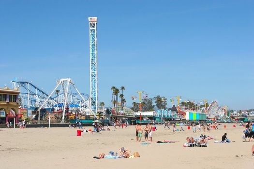 Santa Cruz is the county seat and largest city of Santa Cruz County, California, United States. As of the 2000 U.S. Census, Santa Cruz had a total population of 54,593. It is located on the northern edge of the Monterey Bay, about 72 mi (115 km) south of San Francisco and is considered the overlapping portion of the San Francisco Bay Area with the Central Coast of California.