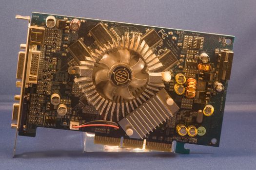 A video card, also referred to as a graphics accelerator card, display adapter, graphics card, and numerous other terms, is an item of personal computer hardware whose function is to generate and output images to a display.