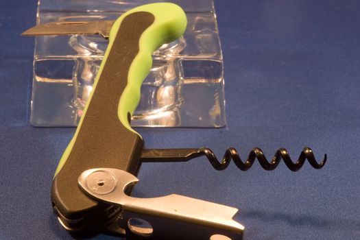 A corkscrew is a tool for drawing stopping corks from wine bottles. Generally, it consists of a pointed metallic helix attached to a handle.