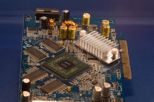 A video card, also referred to as a graphics accelerator card, display adapter, graphics card, and numerous other terms, is an item of personal computer hardware whose function is to generate and output images to a display.