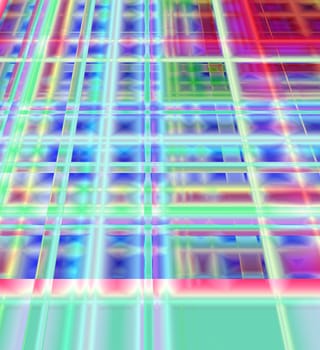 Computer designed colorful abstract background