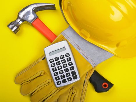 Ready fgor building site - HardHat Hammer Gloves Calculator