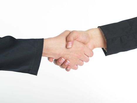Handshake Handshaking isolate on white