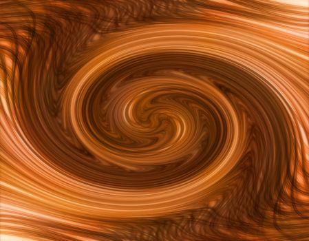 Abstract swirled backgroung in brown colors