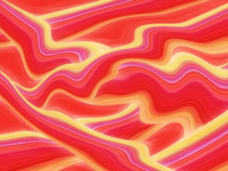 Red and yellow curly pattern for background