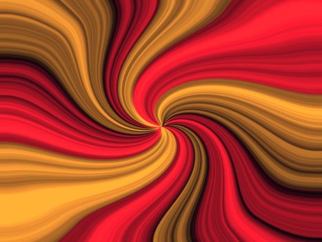 Red and yellow swirl pattern or background texture