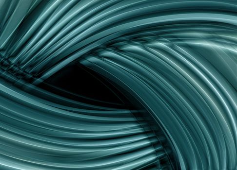 Steel blurry waves and curved lines background