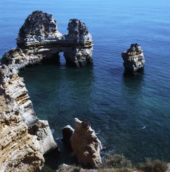Coast of Algarve, Portugal