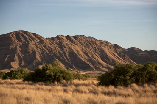 Brandberg desert in Namibia