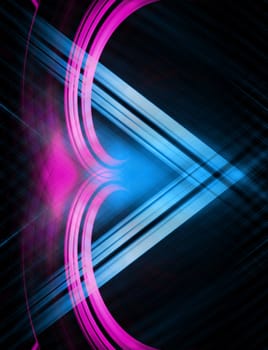 Computer designed abstract background