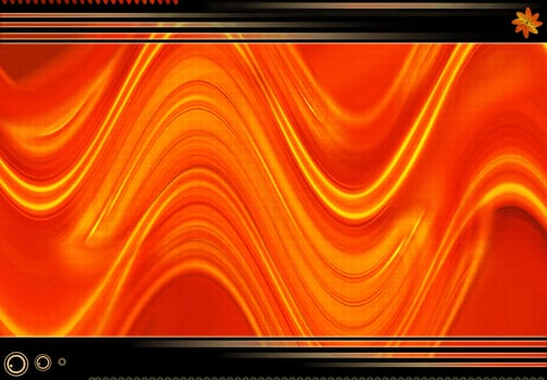 Computer designed abstract background