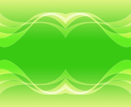 Computer designed green abstract background with space for your text