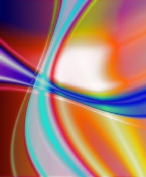 Computer designed colorful abstract background