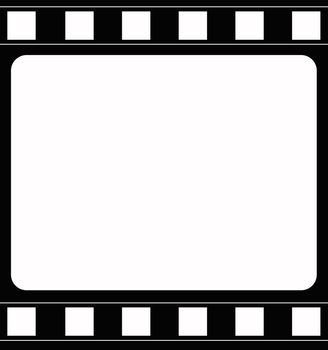 Computer designed film frame background