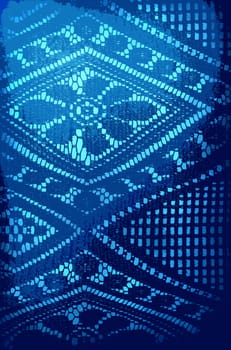 Computer designed blue abstract background