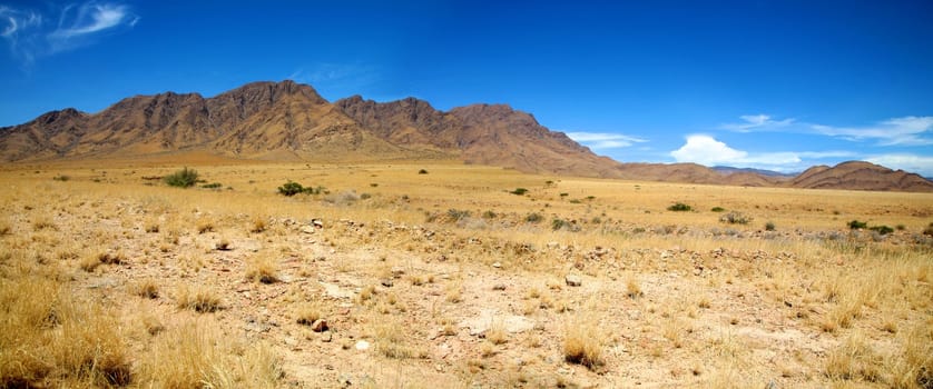 Landscape in Namibia - Brandberg Mountains