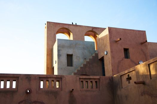 Wonderful moroccan style architecture in Mopti, in the land of the Dogons