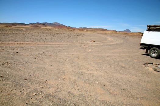 Empty Road somewhere in Namibia