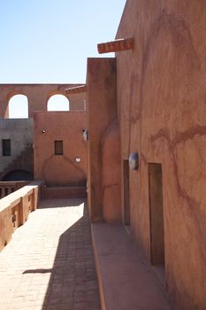 Wonderful moroccan style architecture in Mopti, in the land of the Dogons