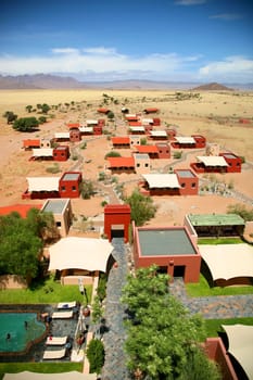 Landscape in Namibia - Sossuvlei National Park