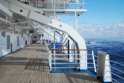 stock pictures of the deck on a cruise ship