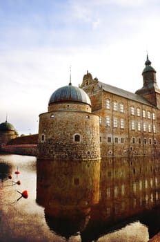 The castle of Vadstena in Sweden. 