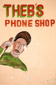 Phone shop signboard