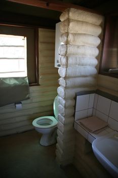 Detail of lodge in kgalagadi Transfrontier Park