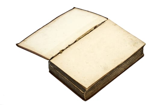 Blank old paper of an old book 
