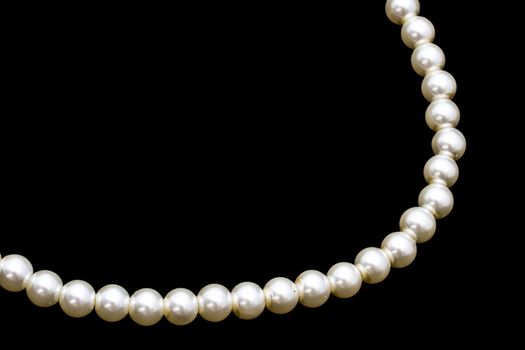 White Pearl Necklace 
