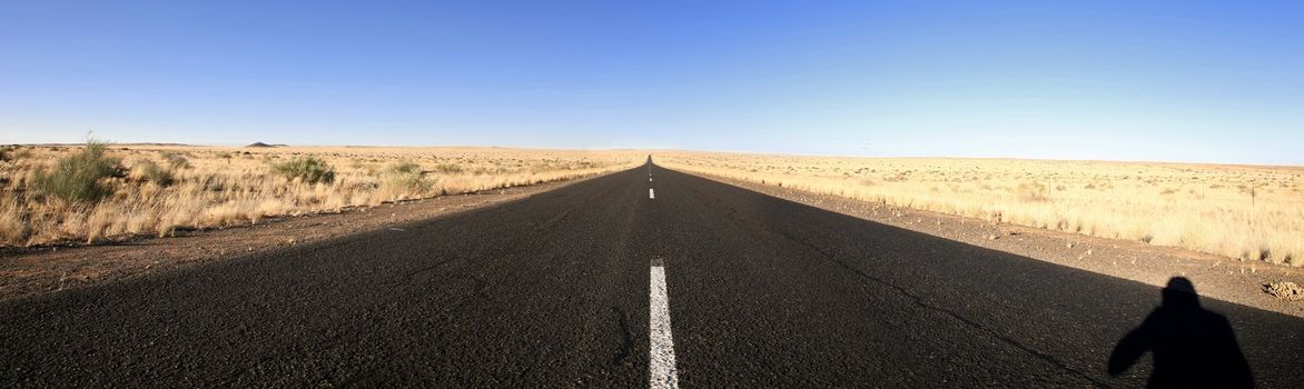 Panoramic landscape in the North of South Africa