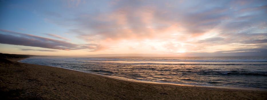 Wild Coast in South Africa - Beautiful sunrise and light effects