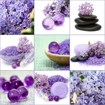 Beautiful Spa collage 