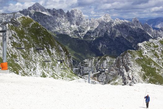 Julian Alps in the summer