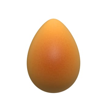 An image of an egg isolated on white