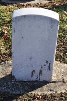 Cemetery Grave Marker