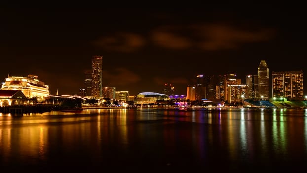 singapore night view