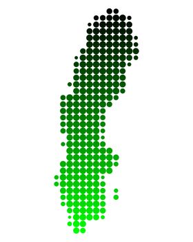 Map of Sweden