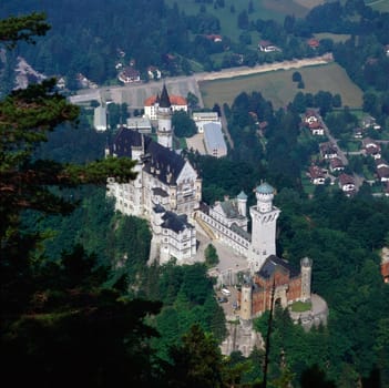 Castle Neuschwanstein in Bavaria