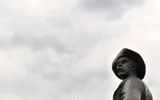 Waco statue man on horse