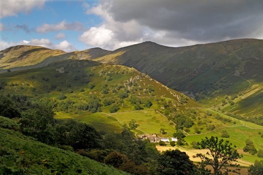 The scenery of Cumbria is not just restricted to the waters of the Lake District.