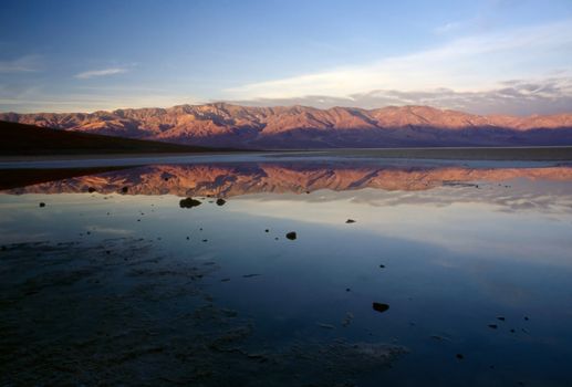 Badwater in Death Valley, California