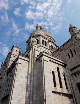 Church of the Sacre Coeur in Montmartre, Paris, France