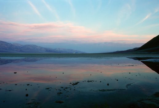 Badwater in Death Valley, California