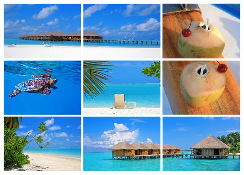 Collection of pictures from Meeru island, Maldives