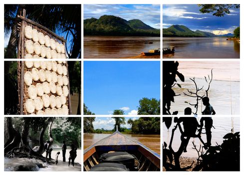 Collection of pictures from Luang Prabang, Laos