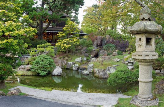 Japanese Tea Garden in San Francisco Golden Gate Park