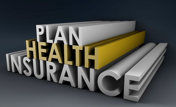 Health Insurance Plan Policy in 3D Art