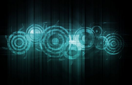 Digital Multimedia with a Media Modern Abstract
